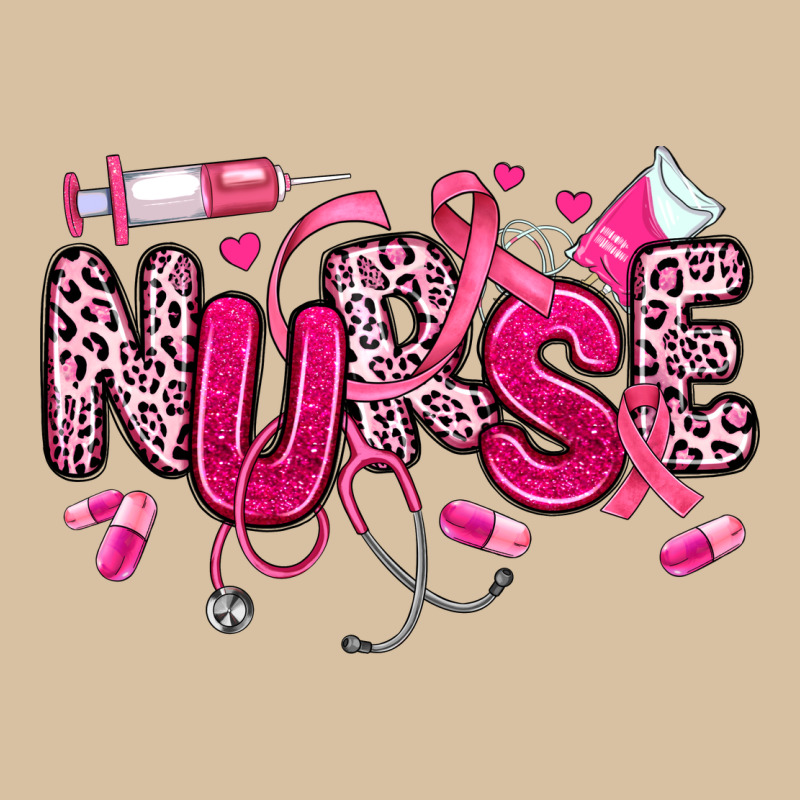 Breast Cancer Nurse Heavyweight Hoodie by JahusDesignShop | Teevron