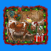 Christmas Farm Animals Zipper Hoodie | Teevron
