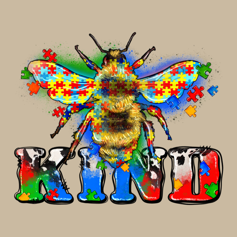 Bee Kind Autism Long Sleeve Tee by Zillion Design Studio | Teevron