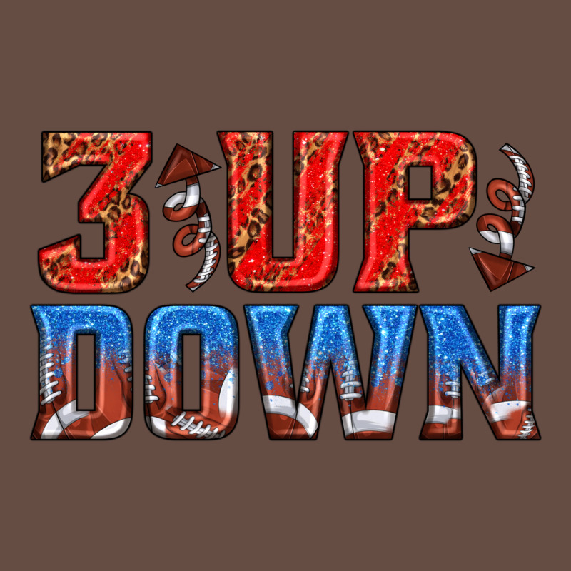 3 Up 3 Down Football Long Sleeve Tee by texasbilliewilder | Teevron