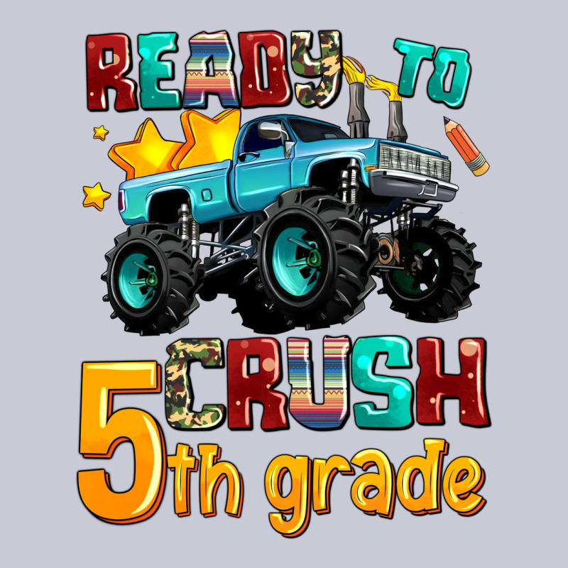 Ready To School Crush 5th Grade Heavyweight Hoodie by AdoDesignShop | Teevron