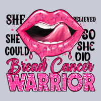 Breast Cancer Warrior Lips Heavyweight Hoodie | Teevron