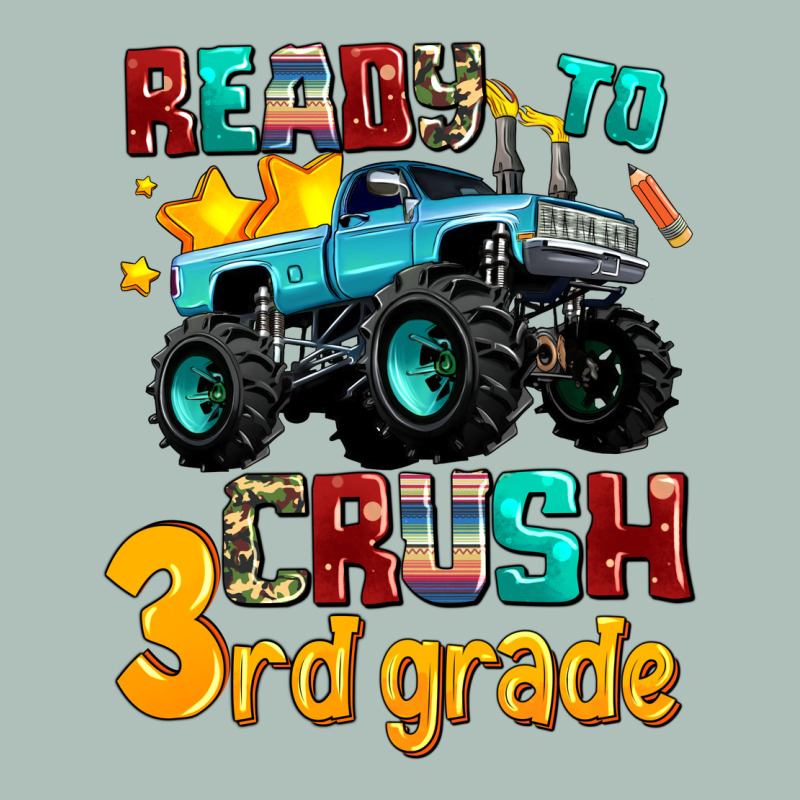Ready To School Crush 3rd Grade Heavyweight Hoodie by AdoDesignShop | Teevron