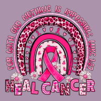 Heal Cancer Rainbow Heavyweight Hoodie | Teevron