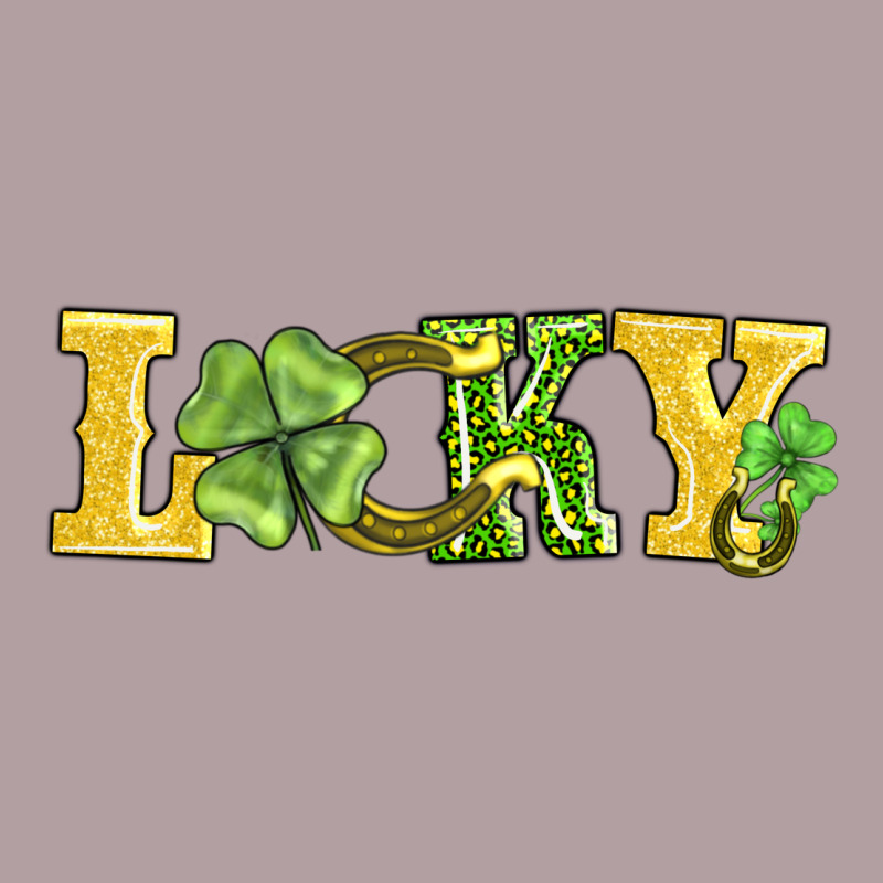 Lucky Horseshoe And Four Leaf Clover Vintage Hoodie by AdoDesignShop | Teevron