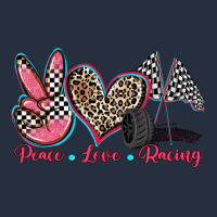 Peace Love Racing Zipper Hoodie | Teevron
