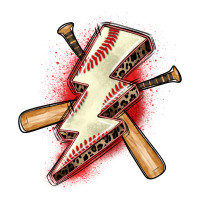 baseball lightning bolt | Teevron