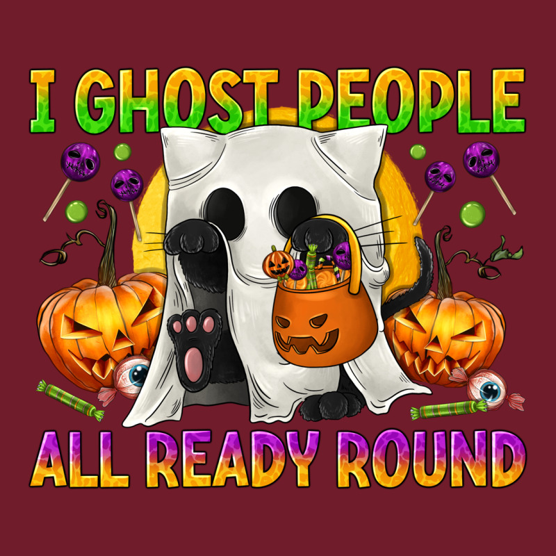 I Ghost People All Ready Round Zipper Hoodie by texasbilliewilder | Teevron