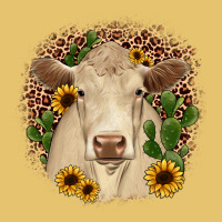 Charolais Leopard Cactus Sunflower Premium Sweatshirt | Teevron