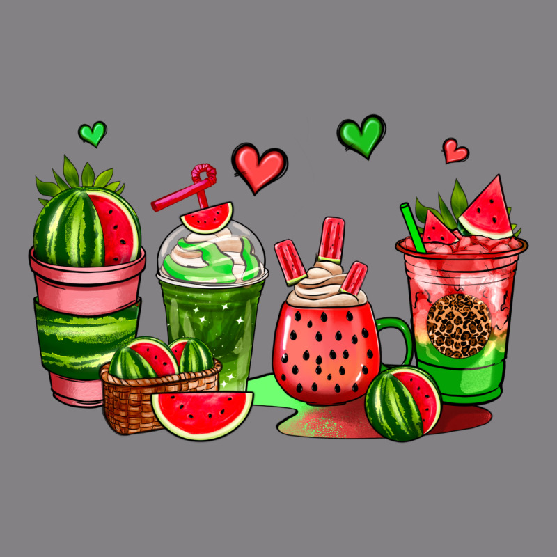 Watermelon Coffee Cups Heavyweight Hoodie by AdoDesignShop | Teevron