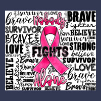 Breast Cancer Nobody Fights Alone Heavyweight Hoodie | Teevron