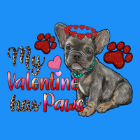 My Valentine Has Paws French Bulldog Classic Tee | Teevron
