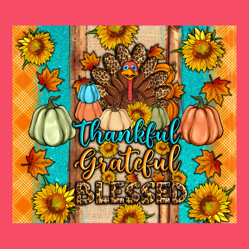 Thankful Grateful Blessed Premium Sweatshirt by Artiststas | Teevron