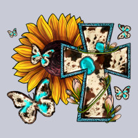 Cross With Sunflower Heavyweight Hoodie | Teevron