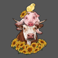 Cow With Pig And Chick Zipper Hoodie | Teevron