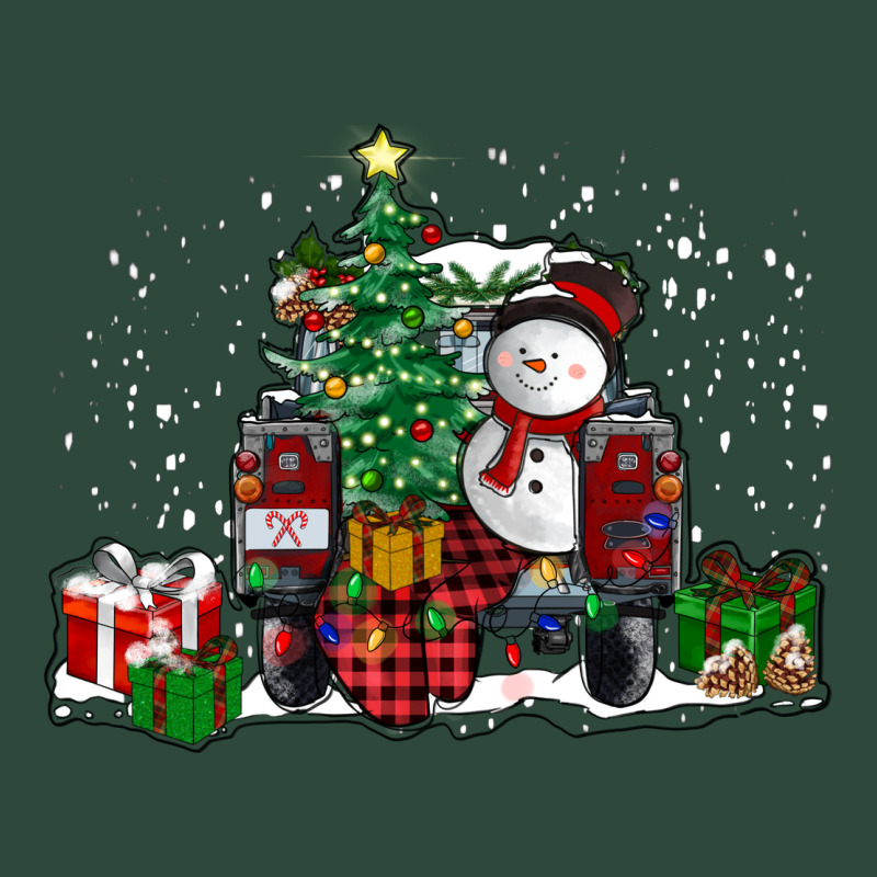 Christmas Truck Zipper Hoodie by RanaPortraitStore | Teevron