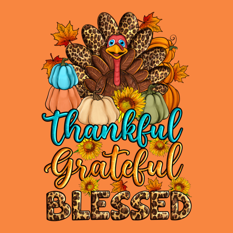 Thankful Grateful Blessed Turkey Premium Sweatshirt by Artiststas | Teevron