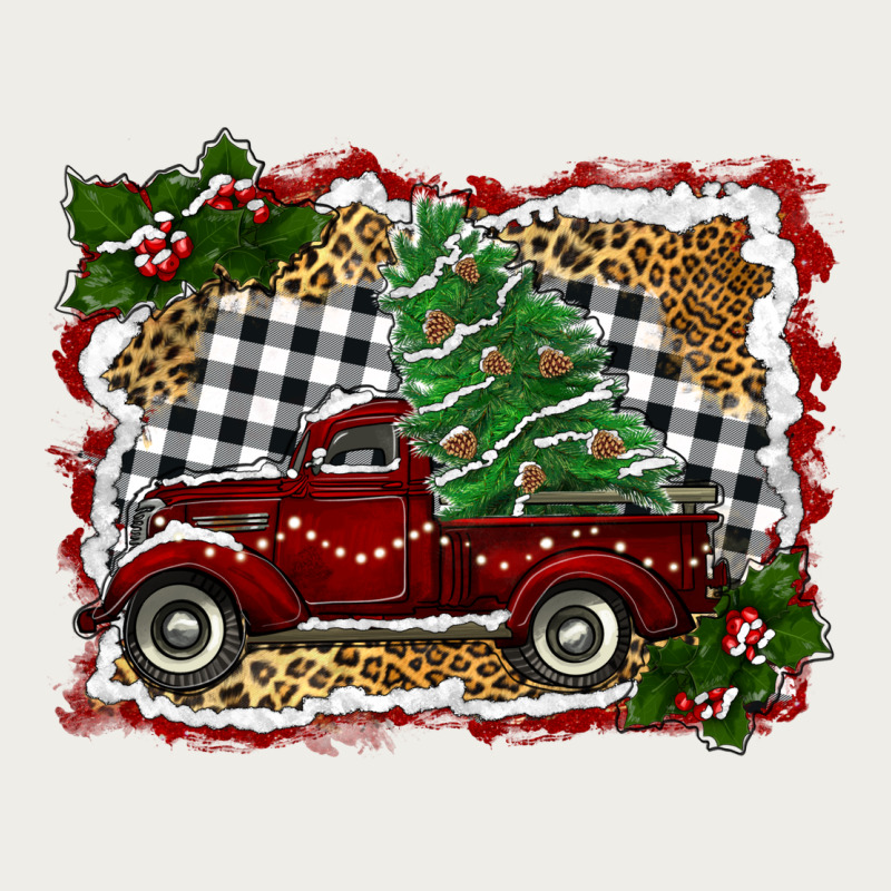 Christmas Truck With Tree Zipper Hoodie by RanaPortraitStore | Teevron