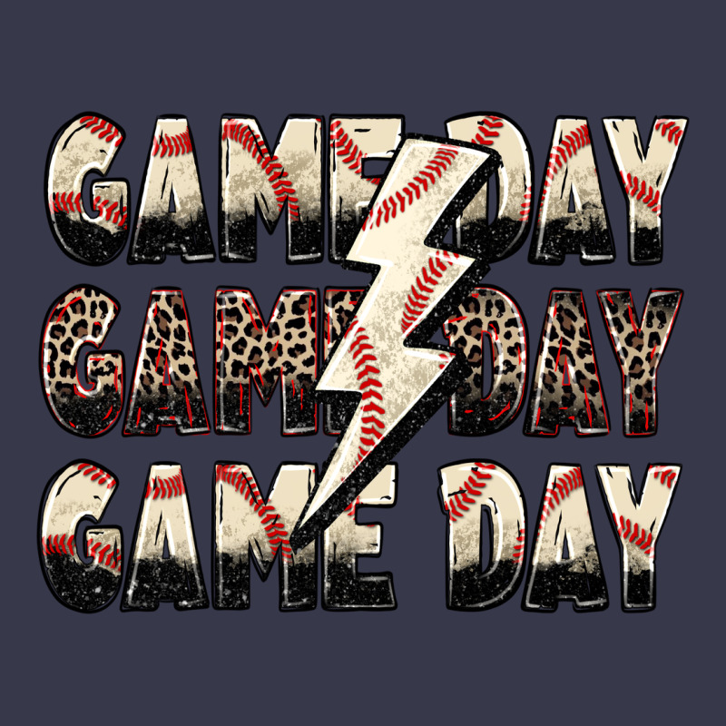 Game Day Game Day Baseball Lightning Bolt Long Sleeve Tee by Zillion Design Studio | Teevron