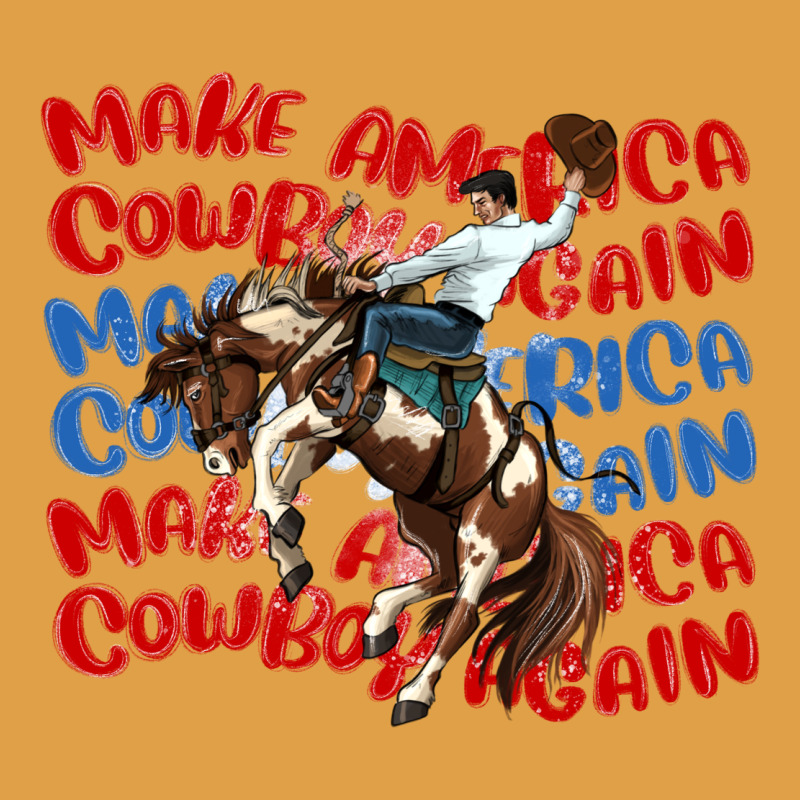 Make America Cowboy Again Premium Hoodie by MaliasSmallBusiness | Teevron