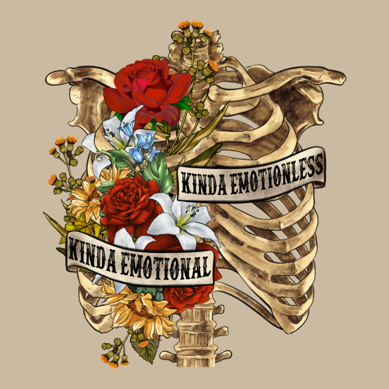 Kinda Emotionless Kinda Emotional Skeleton Long Sleeve Tee by RanaPortraitStore | Teevron
