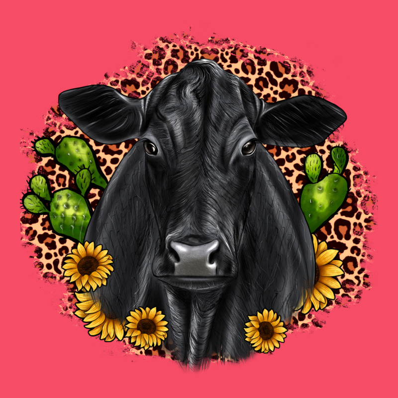 Black Angus Cactus Sunflower Premium Sweatshirt by JahusDesignShop | Teevron