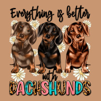 Everything Is Better With Dachshunds Heavyweight Hoodie | Teevron