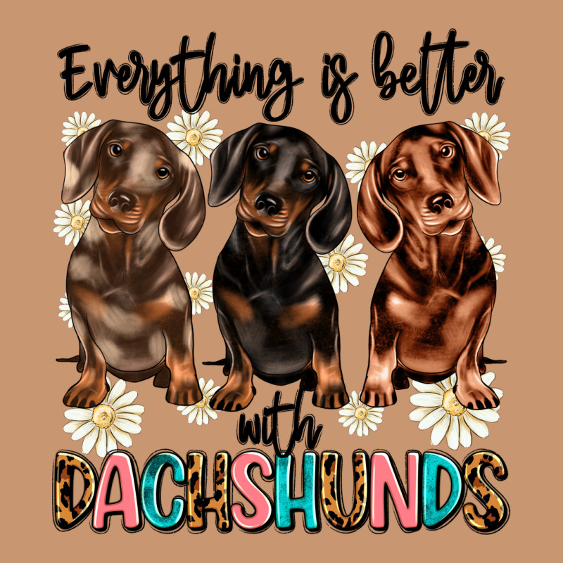 Everything Is Better With Dachshunds Heavyweight Hoodie by JahusDesignShop | Teevron