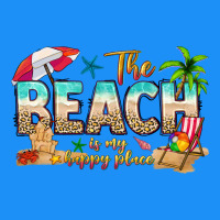 The Beach Is My Happy Place Classic Tee | Teevron