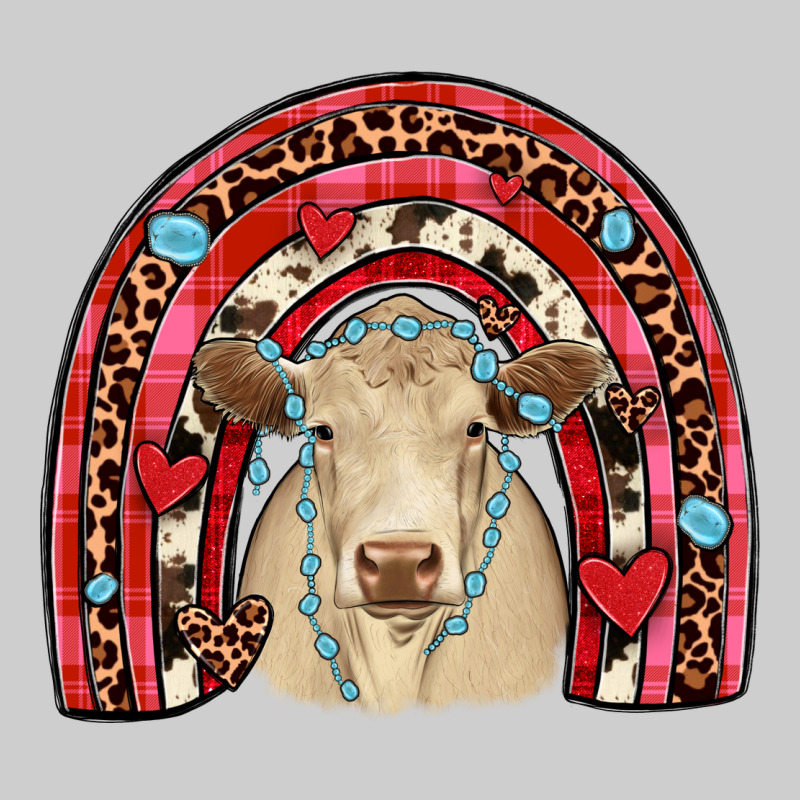 Valentines Charolais  Rainbow Premium Sweatshirt by JahusDesignShop | Teevron