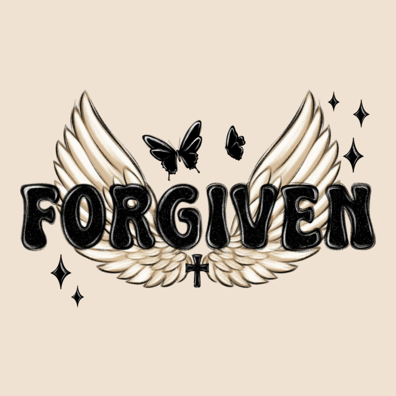 Forgiven Christian Angel Wings Urban Hoodie by MaliasSmallBusiness | Teevron
