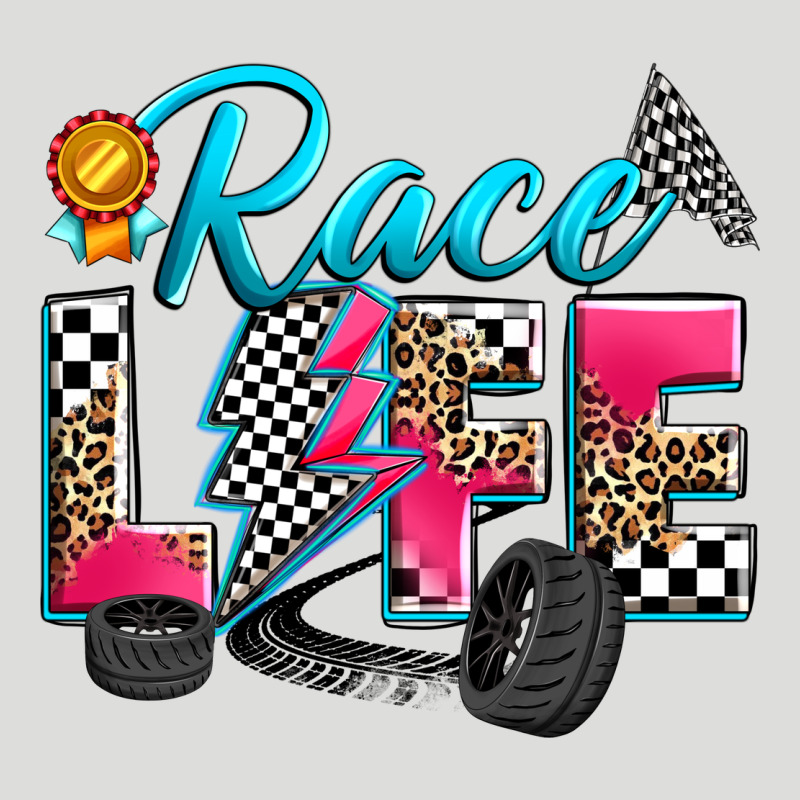 Race Life Zipper Hoodie by Zillion Design Studio | Teevron