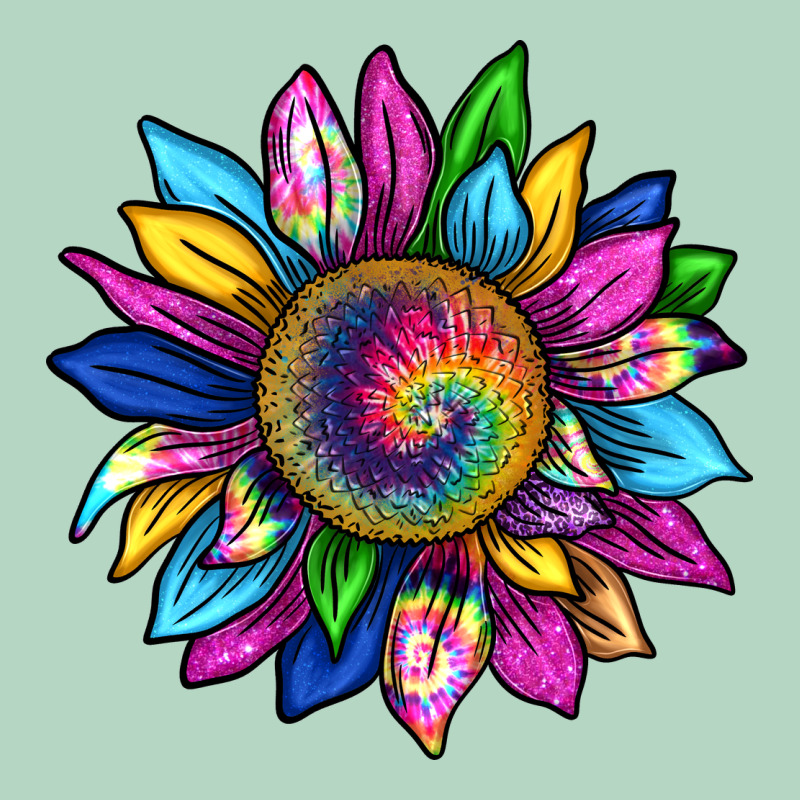 Tie Dye Sunflower Classic Tee by texasbilliewilder | Teevron