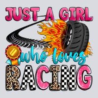 Just A Girl Who Loves Racing Zipper Hoodie | Teevron