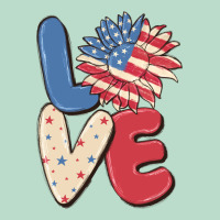 Love 4th Of July Premium Hoodie | Teevron