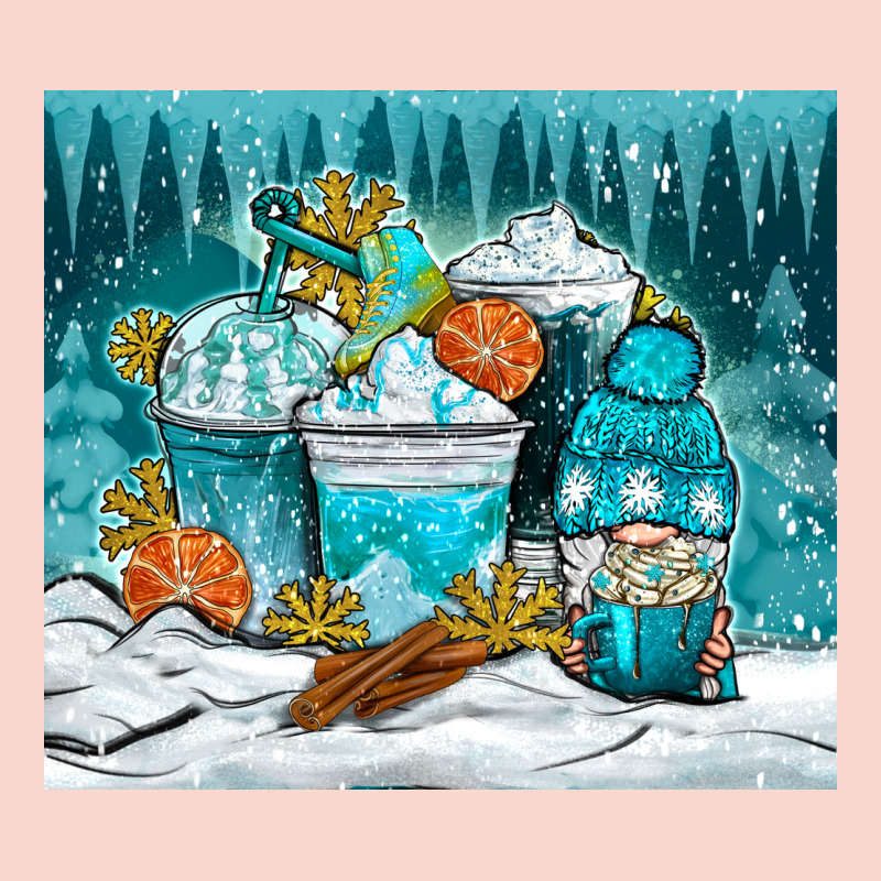 Winter Coffee Cups With Gnome Urban Hoodie by NancyCooperArtShop | Teevron