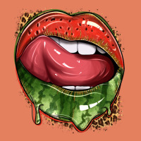 Watermelon Lips With Leopard Classic Tee | Teevron