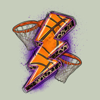 Basketball Lightning Bolt Long Sleeve Tee | Teevron