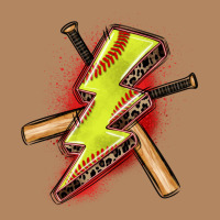 Softball Lightning Bolt Long Sleeve Tee | Teevron