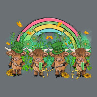 St Patrick's Day Baby Highland Cow Premium Hoodie | Teevron