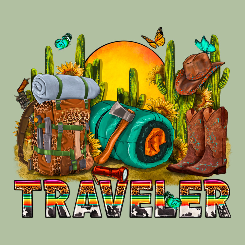 Western Traveler Cowboy Urban Hoodie by NancyCooperArtShop | Teevron