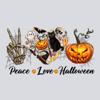 Peace Love Halloween Zipper Hoodie | Teevron