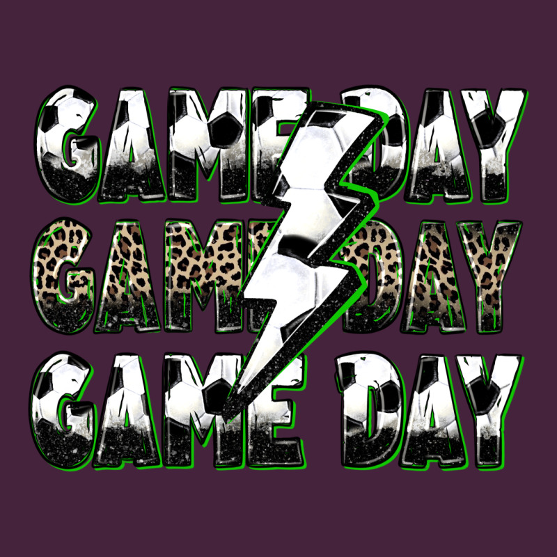 Game Day Game Day Soccer Lightning Bolt Long Sleeve Tee by Zillion Design Studio | Teevron