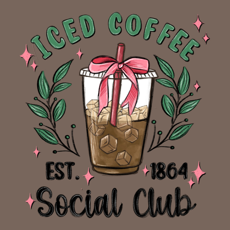 Iced Coffee Social Club Premium Hoodie by MaliasSmallBusiness | Teevron