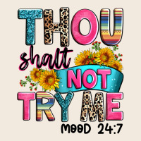Thou Shalt Not Try Me Mood 24 7 Zipper Hoodie | Teevron