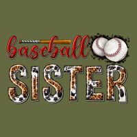 Baseball Sister With Leopard Long Sleeve Tee | Teevron