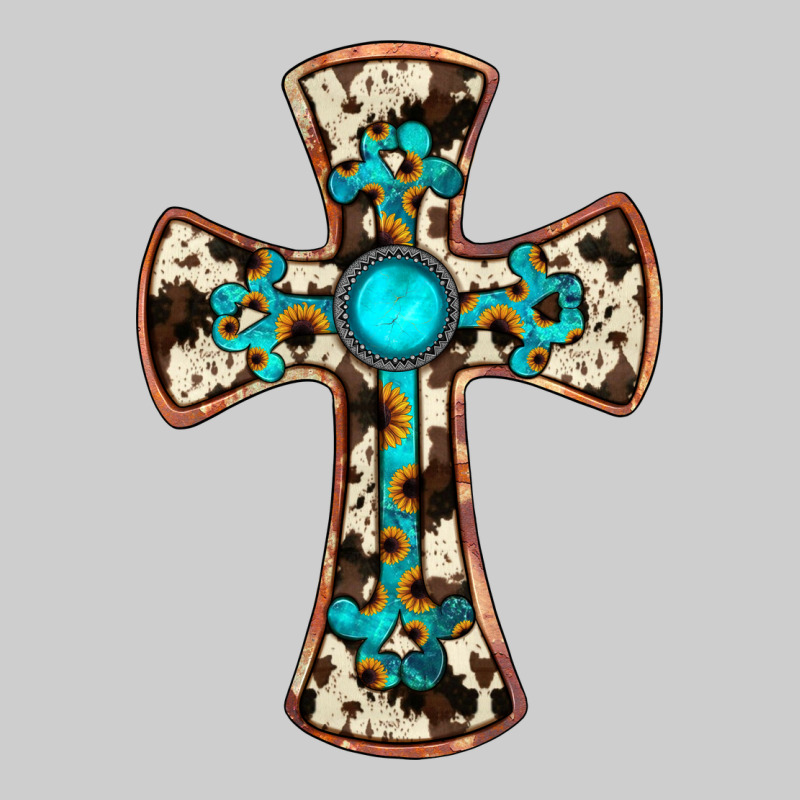 Cowhide Gemstone  Cross Premium Sweatshirt by JahusDesignShop | Teevron