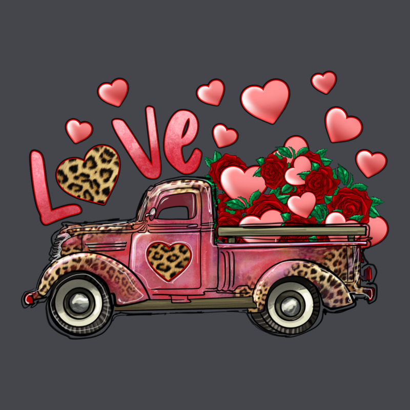 Love Truck With Roses And Leopard Long Sleeve Tee by RanaPortraitStore | Teevron
