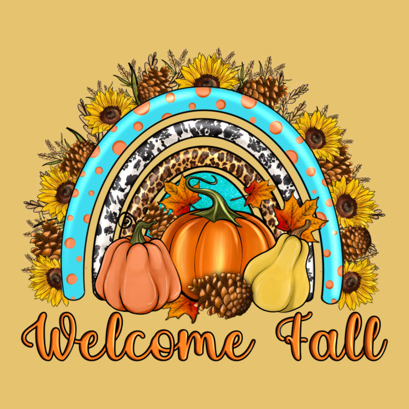 Welcome Fall Rainbow Premium Sweatshirt by Artiststas | Teevron