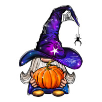 witch gnome with pumpkin | Teevron